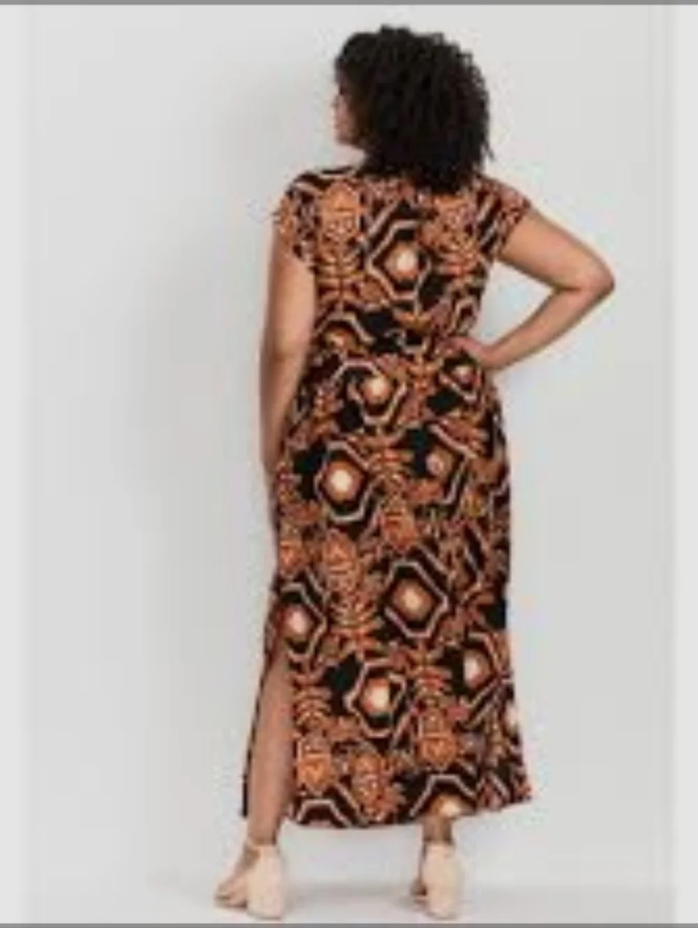 Avenue Havana Maxi Dress Size 26/28 - Picture 2 of 6